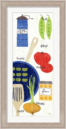 Framed Cooking It Print