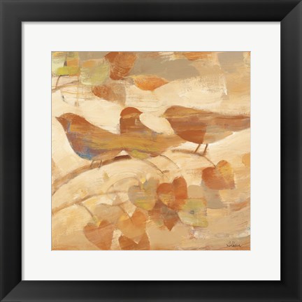 Framed Autumnal Glow II Print