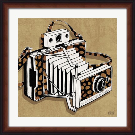 Framed Analog Jungle Camera Print