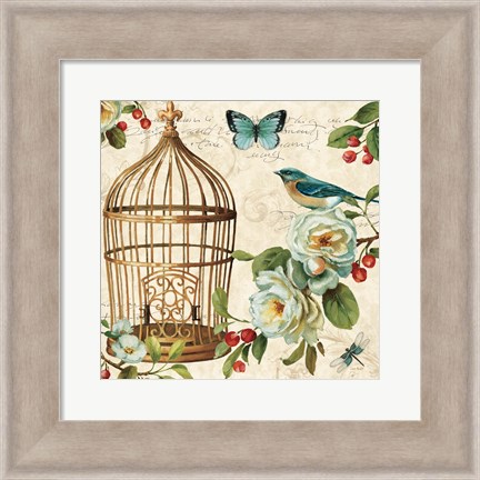 Framed Free as a Bird II Print