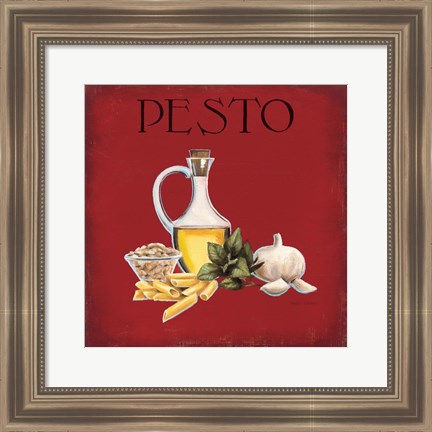 Framed Italian Cuisine II Print