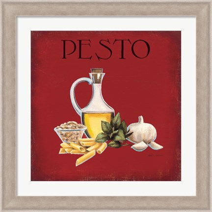 Framed Italian Cuisine II Print