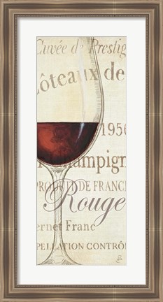 Framed Les Rouge Print