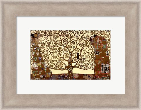 Framed Tree of Life, c.1909 Print