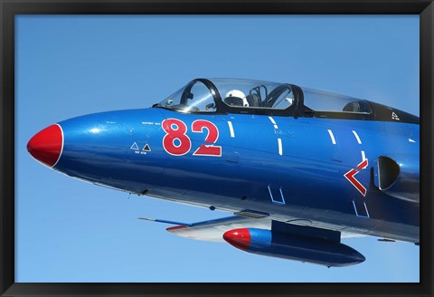 Framed L-29 Delfin close up Print