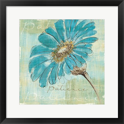 Framed Spa Daisies II Print