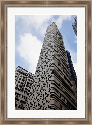 Framed Building, Hong Kong, China Print