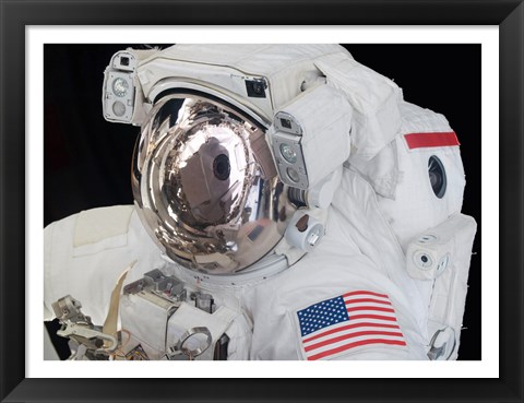 Framed Astronaut on STS-124 Mission Print