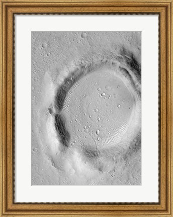 Framed This Mars Global Surveyor Print