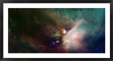 Framed Newborn Stars - space Print