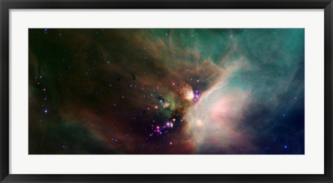 Framed Newborn Stars - space Print