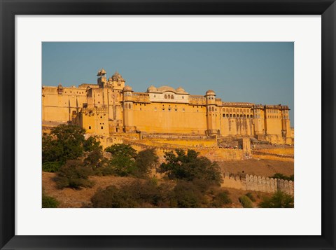 Framed Amber Fort, Jaipur, Rajasthan, India Print