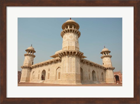 Framed Tomb of Itimad-ud-Daulah Baby Taj, Agra, Uttar Pradesh, India Print