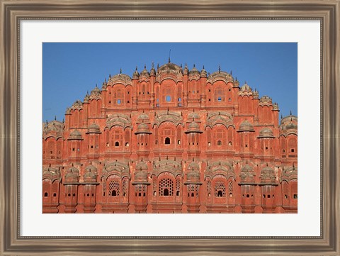 Framed Hawa Mahal (Palace of the Winds), Rajasthan, India Print