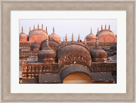 Framed Madhavendra Palace at sunset, Jaipur, Rajasthan, India Print