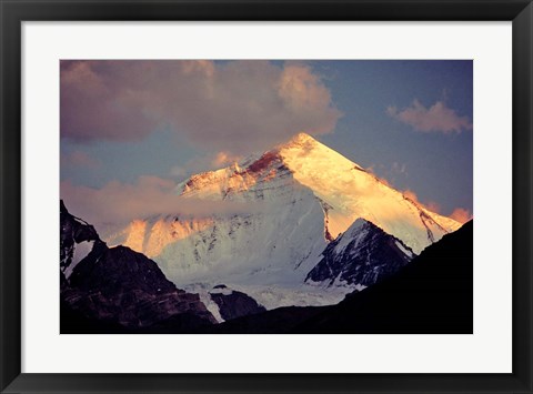 Framed India, Ladakh, Nun-Kun Peak, Zanskar Valley Print