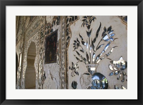 Framed Hall of Victory, Amber Fort, India Print