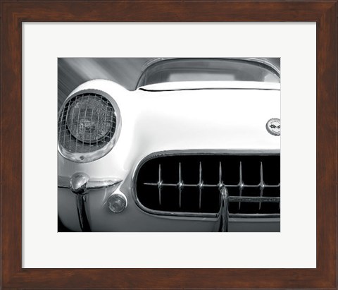 Framed Royal Corvette Print