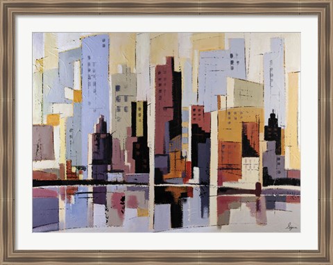 Framed Urbania 4 Print