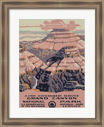 Framed Grand Canyon National Park Print