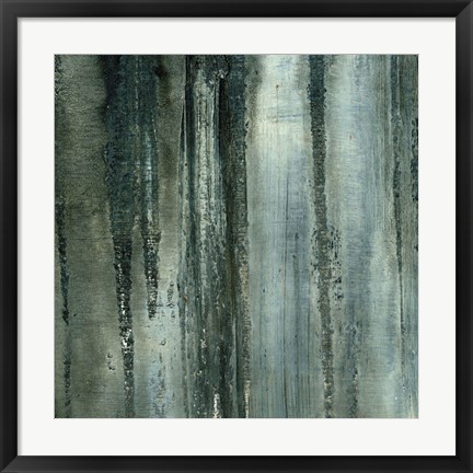 Framed Gunmetal III Print