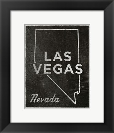 Framed Las Vegas, Nevada Print