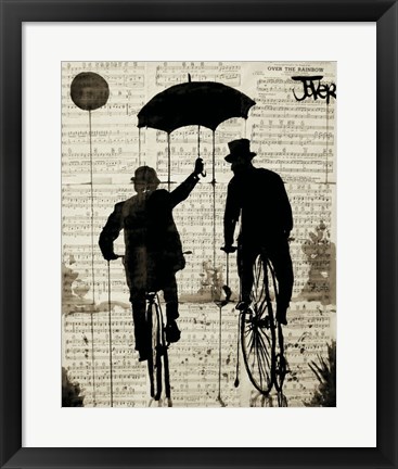 Framed Umbrella Print