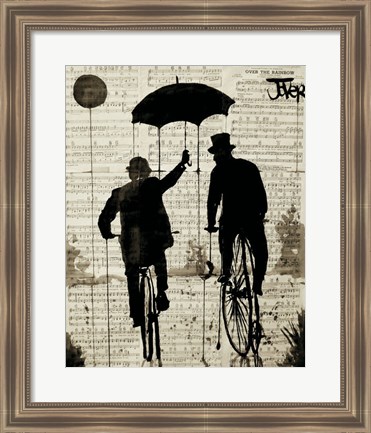 Framed Umbrella Print