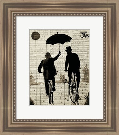 Framed Umbrella Print