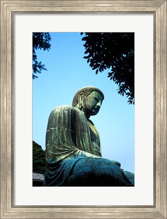 Framed Great Buddha, Kamakura, Japan Print