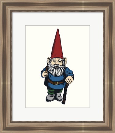 Framed Gnome Print