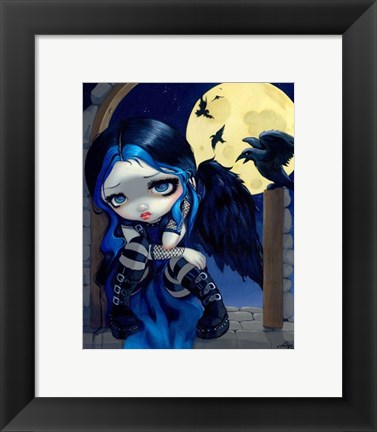 Framed Whispered Word Lenore Print