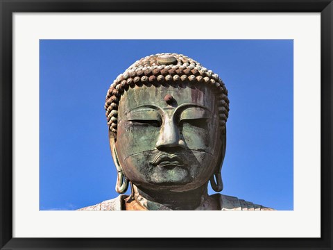 Framed Japan, Kanagawa, Great Buddha, the bronze Daibutsu Print