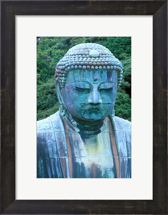 Framed Great Buddha Detail, Kotokuji Temple, Kamakura, Japan Print