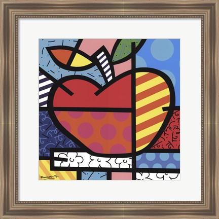 Framed Apple Print