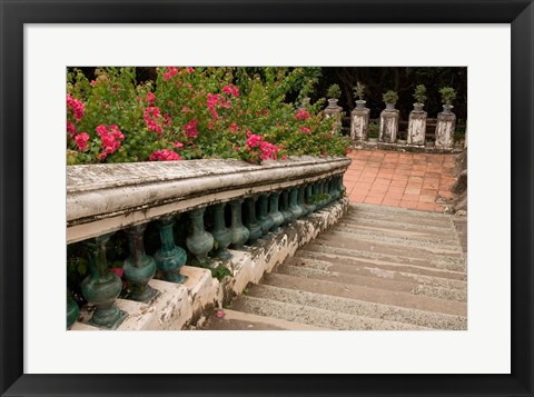 Framed Phra Nakon Khiri Palace, Built by King Mongkut, Rama IV, Khao Wang, Thailand Print