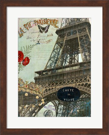 Framed La Vie Parisienne Print