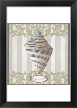 Framed Riviera Shell II Print