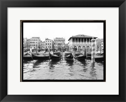 Framed Glimpses, Grand Canal, Venice II Print