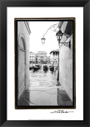 Framed Glimpses, Grand Canal, Venice III Print