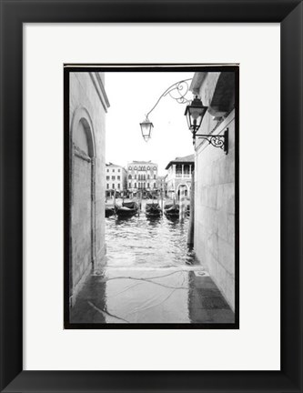 Framed Glimpses, Grand Canal, Venice III Print