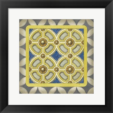 Framed Classic Tile II Print