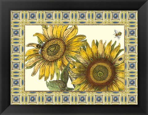 Framed Classical Sunflower II Print