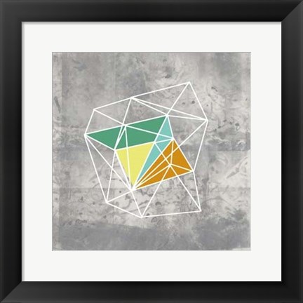 Framed Geomolecule III Print