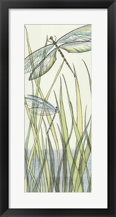 Framed Gossamer Dragonflies I Print