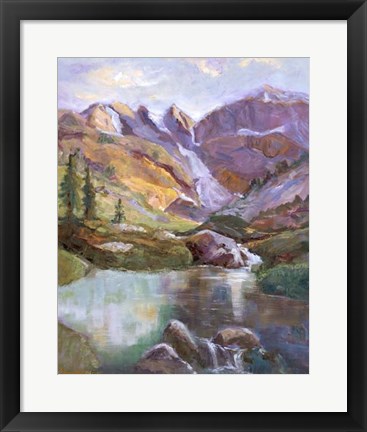 Framed Western Vistas II Print