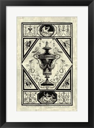 Framed Pergolesi Urn I Print