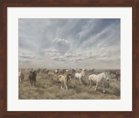 Framed Big Sky Print