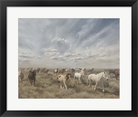 Framed Big Sky Print