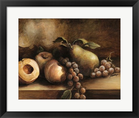 Framed Classic Still Life I Print